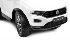 Машинка для катання Caretero (Toyz) VW T-Roc White з батьківською ручкою